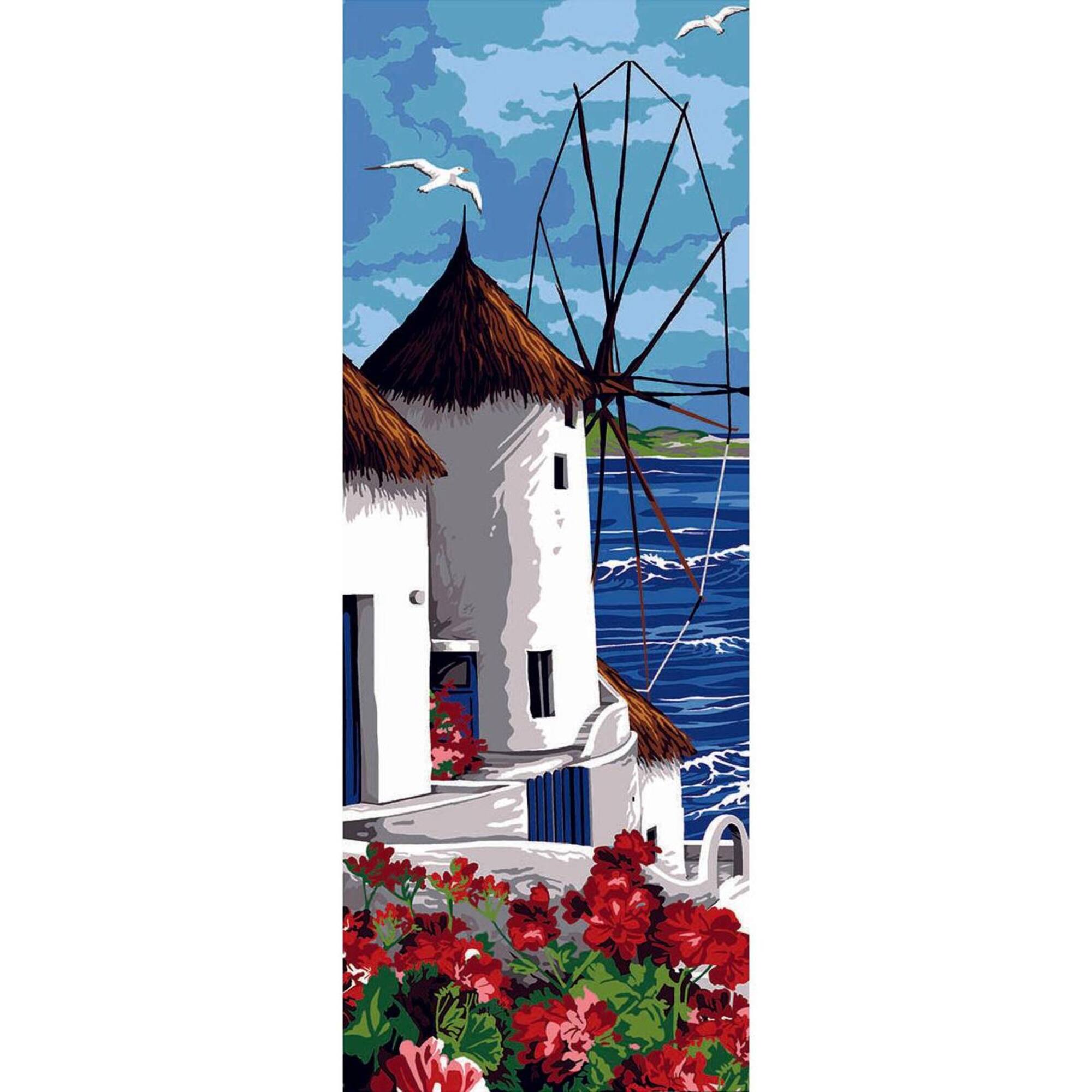 Gobelin Cyclades Mill Printed Tapestry Canvas